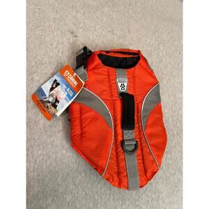 canine friendly dog xs life jacket orange NWT water pfd floatation device boat